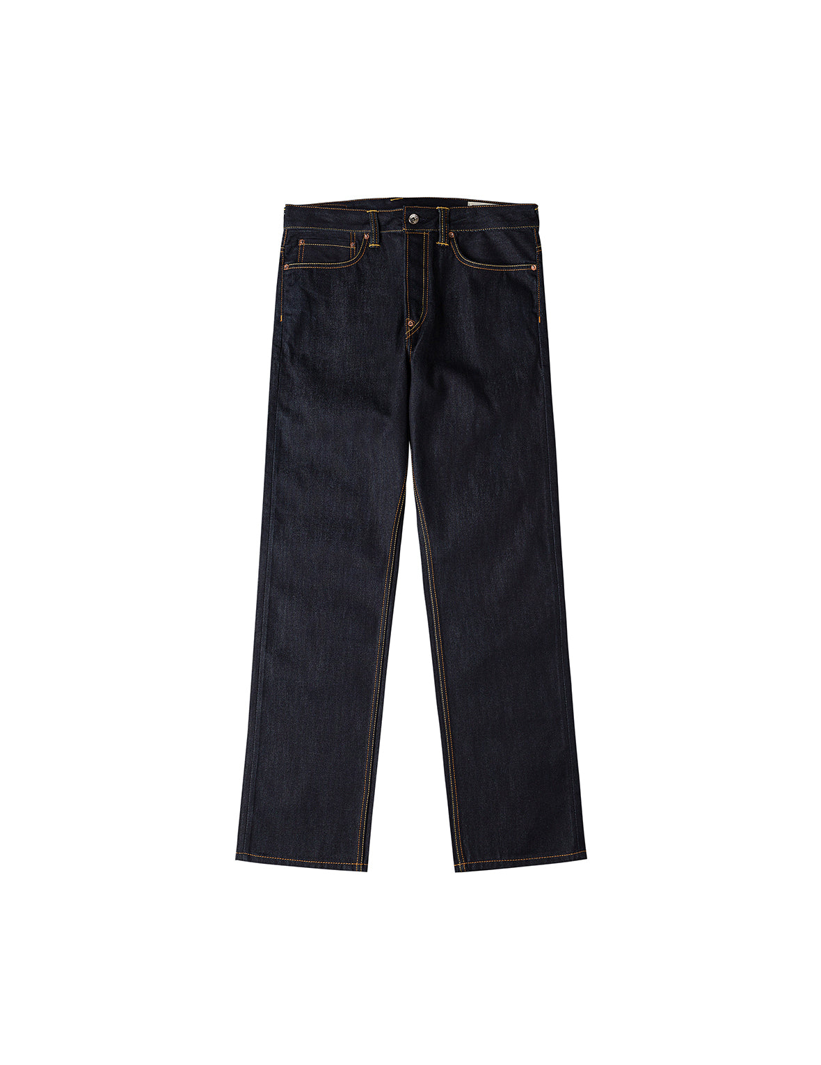 Seagull Print Pockets Regular Fit Jeans #2020